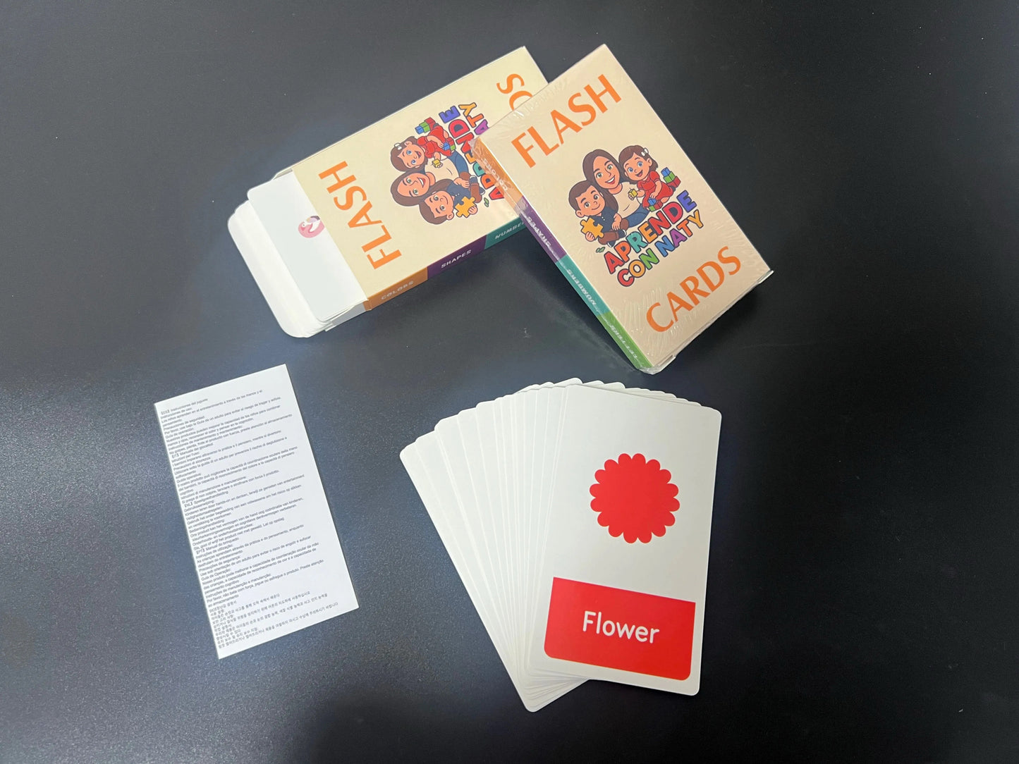 Flashcards de Aprendizaje – Aprende con Naty